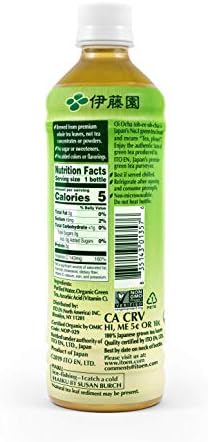Ito En Organic Oi Ocha Unsweetened Green Tea, 16.9 Ounce (Pack of 12), Zero Calories