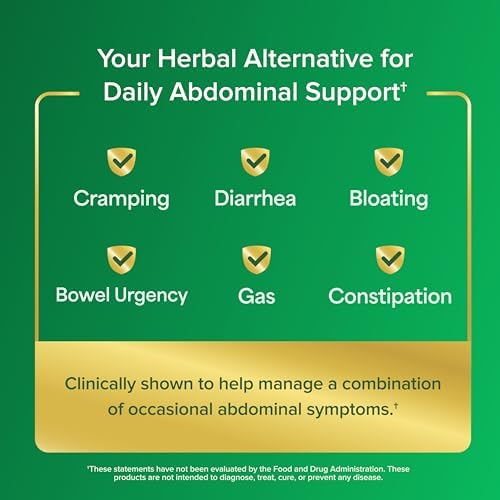 IBgard Gut Health Supplement, Peppermint Oil Capsules for Abdominal Comfort, 12 Capsules