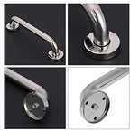 Bath Handle Towel Rail Armrest Sturdy Stainless Steel Shower Safety Handle,Safety Hand Rail Support Bar,Bathroom Grab Bar