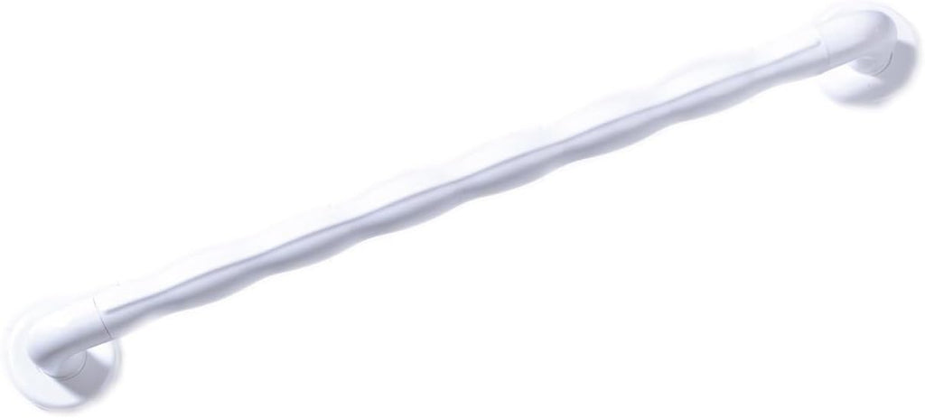 NRS Healthcare Natural Grip Grab Rail - 60 cm (24 inch) Length, White