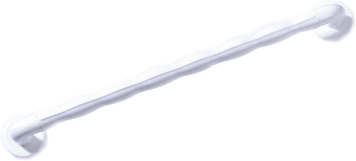 NRS Healthcare Natural Grip Grab Rail - 60 cm (24 inch) Length, White