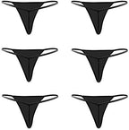 Cotton G-string, Women Panties Simple Thongs Lightweight Multi-Pack G-string&T-back