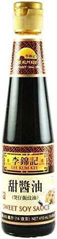 Lee Kum Kee Sweet Soy Sauce, 14-Ounce Glass Bottles (Pack of 3)