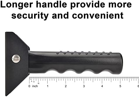 iGuerburn Doorway Flip Assist Handle, Door Assistant Support Grip Handle, Doorway Stair Assist Grab Bar for Elderly or People Who with Balance Issues - Supports Up to 300 Pounds (Black)