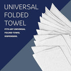 Kleenex® Multifold Paper Towels (01890), 1-Ply, 9.2" x 9.4" sheets, White, (150 Sheets/Pack)