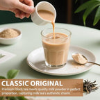 Soeos Milk Tea Flavored Powder (3-in-1), 2.2 lbs (1kg) – Instant Bubble Tea Mix with Creamer & Sugar, Easy to Prepare, Perfect for Boba Drinks & Desserts