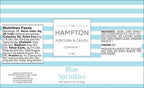 Blue Sprinkles Jimmies 3.17 oz, Sprinkles For Cake Decorating, Cake Sprinkles, Sprinkles For Baking, Ice Cream & More, The Hampton Candy Company