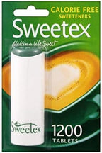 Sweetex Calorie Free Sweeteners 1200 per Pack