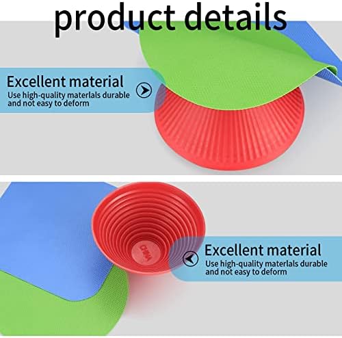 3 Pcs Rubber Jar Opener Gripper Pads, Multi Purpose Jar Bottle Can Lids Gripper Openers Reusable, for Seniors Weak Hands, Most Bottles, Used as Kitchen Coasters