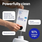 ATTITUDE Liquid Fabric Softener, Plant-Based & Vegan, HE Compatible, Naturally Derived, Unscented, 80 Loads, 67.6 Fl Oz