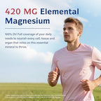 Innate Vitality Magnesium Glycinate Complex, 420mg Elemental Magnesium Per Serving, Enhanced Absorption, Black Pepper, Vitamin D3 & B6, Sleep Mood Bone Nerve Support, 180 Caps