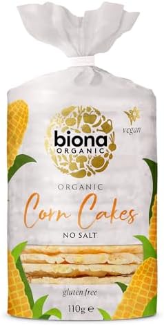 Biona Organic - Corn Cakes - Plain No Salt - 110g