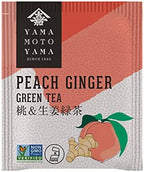 Yamamotoyama Peach Ginger Green Tea, 18 bags