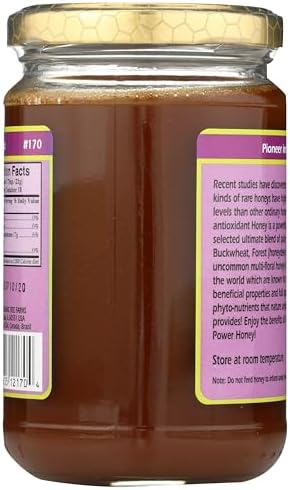 Raw Antioxidant Power Honey YS Eco Bee Farms 13 oz Paste