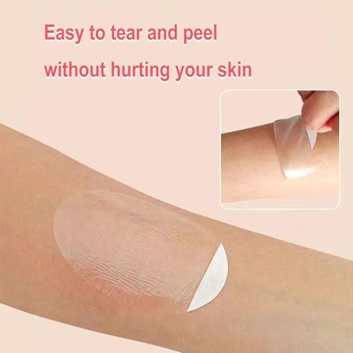 saicheek 60-Pack Upgarde Silicon-Gel Material Easy to Take Off Baby Ear Covers with Cotton Ball,Baby Shower Cap Ear Protection for Kids,Water-proof Ear Stickers for Bath Swimming (60Pcs)