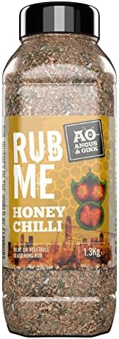 Angus & Oink Rub Me BBQ Seasoning- Honey Chilli (POD) - 1.2 Kg