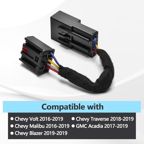 84733196 Transmission Shift Lever Jumper Wiring Harness Connector Compatible with Chevy Volt 2016-2019, Malibu 2016-2019, Blazer 2019-2019, GMC Acadia 2017-2019 Shift to Park Fix Wire Pigtail Plug