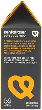 Kent & Fraser Gluten Free Spicy Ginger Crunchy Cookies 125g