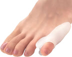 Chiroplax Tailor's Bunion Corrector Pad Bunionette Straightener Separator Cushion Pinky Toe Protector Shield Pain Relief Spacer Splint Cover Guard (Small, 6 Pack)