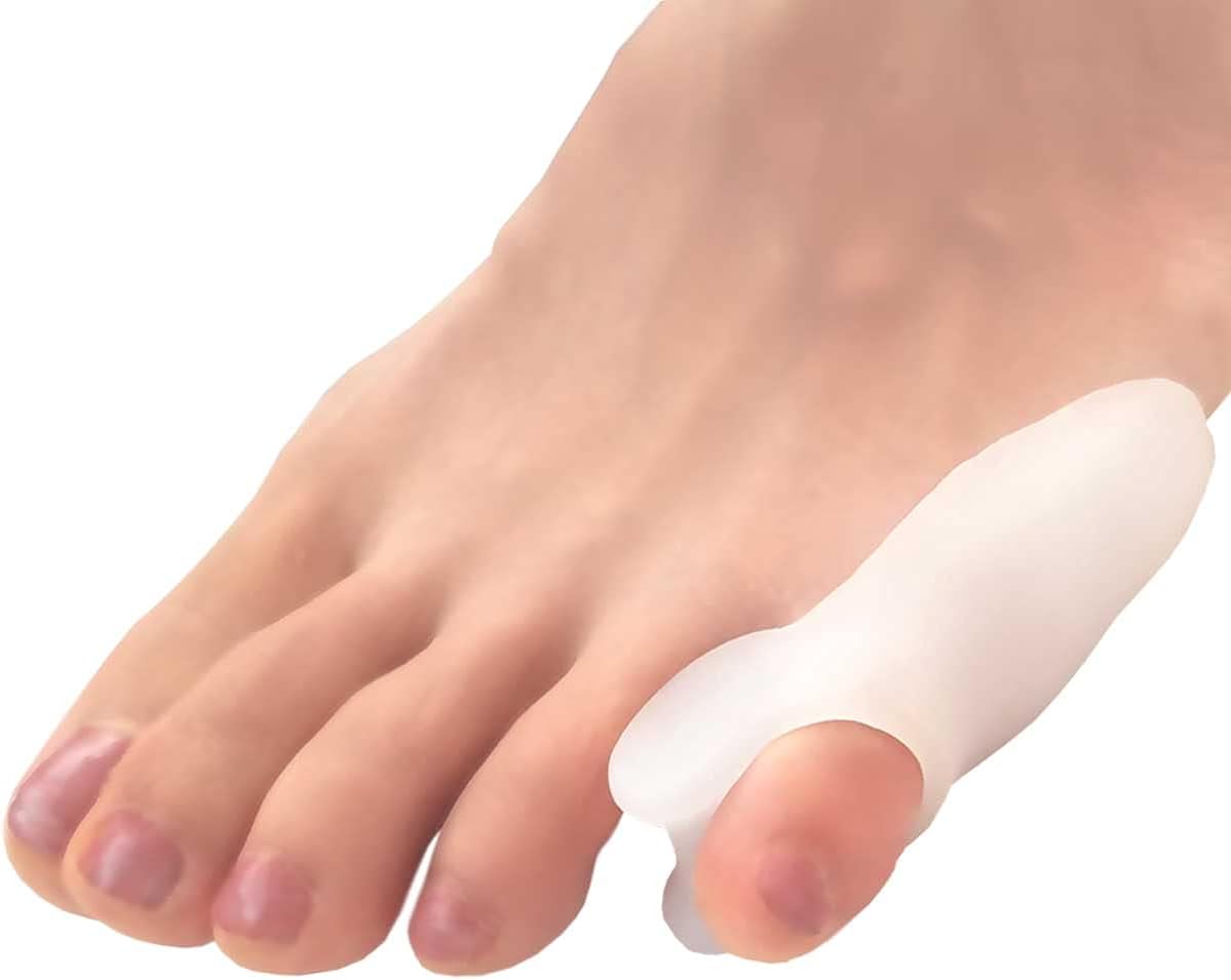 Chiroplax Tailor's Bunion Corrector Pad Bunionette Straightener Separator Cushion Pinky Toe Protector Shield Pain Relief Spacer Splint Cover Guard (Small, 6 Pack)