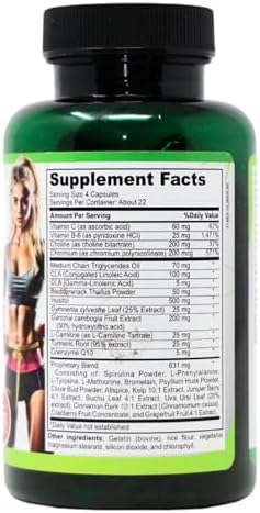 Pharma Natural - Super Fat Burner - Advanced Lipotropic Formula with MCT Oil - Weight Loss Support Metabolism Booster Fat Burning Supplement for Men and Women - 90 Capsules