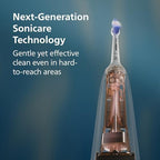 Philips Sonicare 6500 Series Electric Toothbrush - Next-Generation Sonicare Technology, Pressure Sensor, 9 Brushing Settings, SmarTimer, BrushPacer, 21-Day Runtime, Travel Case, Navy Blue, HX7413/07