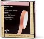 Medline Pinc Zinc Oxide Fixation Tape, 1/2" x 5 yd., Ideal for Wound Care and First Aid, Pack of 6