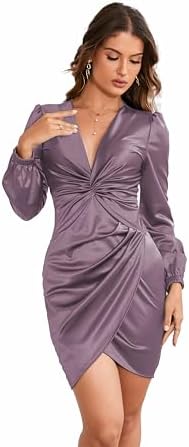 TDiooCor Womens Sexy Ruffle Elegant Bridesmaid Formal Evening Dress Elegant Curvy Wedding Guest Midi Dress