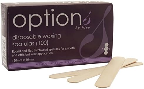 Hive Options Disposable Waxing Spatulas (Pack of 100)