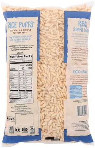 Nature's Path Organic - Cereal Rice Puffs - 6 oz (pack of 2)