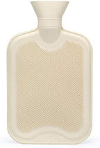 Peterpan 2 Liter Rubber Hot Water Bottle with Animal Cover, Bring a Little Comfort to Your Family This Winter with a Fox Hot Water Bottle, 65 Fl Oz Capacity, Orange