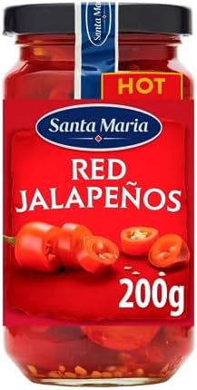 Santa Maria Red Jalapenos (200g)