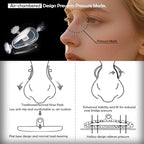 Eyeglasses Nose Pads, TEKPREM Screw in Glasses Nose Pads Replacement Repair Tools Kit with 5 Pairs of Air Chamber Silicone Nose Pads,Screws,Screwdrivers,Tweezer & Cloth for Sunglasses (15mm)