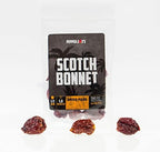 Pepper Joe’s Dried Scotch Bonnet Peppers – 1/2oz Bag of Dehydrated Hot Pepper Pods – Whole Dried Chili Peppers for Cooking and Spice Making