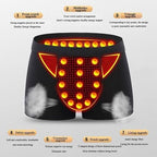4pcs Magnetic Therapy Energetic Mens Boxer Briefs Enlargement Underwear Tourmaline Prostate Panties Rapid Growth