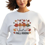 Fall Pumpkin Sweatshirt – Cozy Autumn Sweater, Unisex Thanksgiving Crewneck, Cute Fall Gift