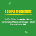 Hoot Juice Lemonade By Lemonati, No Artificial Sweeteners or Flavors, Gluten-Free, Kosher, Non-GMO, Vegan, 7.5 Fl Oz Mini-Cans, Pack of 24, Original Lemonade