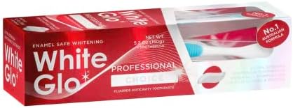 White Glo Extra Strength Whitening Toothpaste Professional Choice (100ml) - Pack of 6