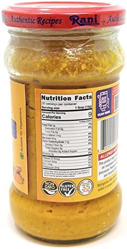 Rani Turmeric (Haldi) Paste 10.5oz (300g) Glass Jar ~ All Natural | Vegan | Gluten Free | NON-GMO | No Colors | Indian Origin