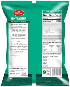 Haldirams Haldiram's Mint Lachha - 7.06 Oz,, ()