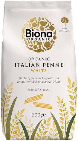 BIONA Organic White Penne, 500 GR
