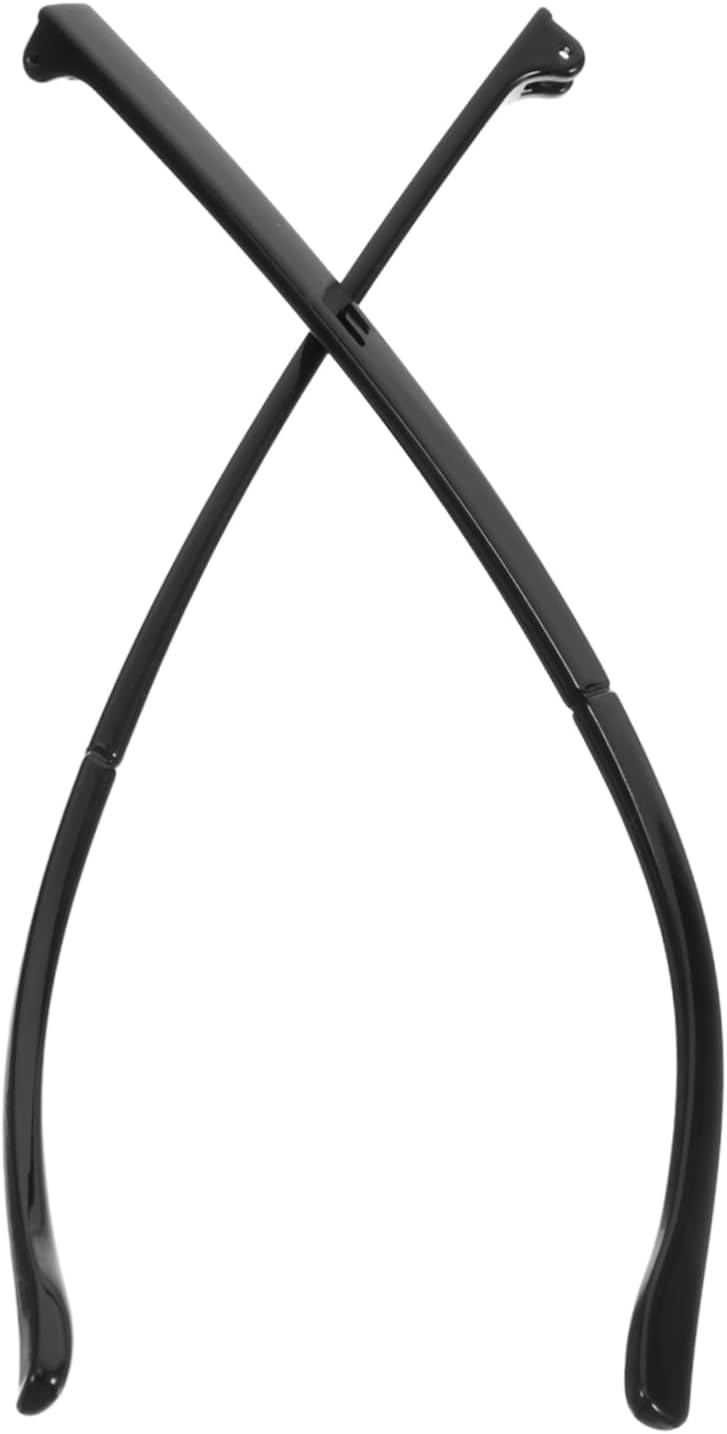 Healeved 1pair Replacement Temple for Eyeglasses Arm Accessories Concave and Flat Tooth Design for Versatile Eyewear Repair