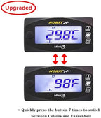 Motorcycle 4 in 1 Multifunction Gauge Koso Mini 4 Meter (RPM Tachometer+Oil Temperature+Voltmeter+Clock) 4in1 Multi-Functional Gauge Digital Multimeter (M14X1.25, Left)