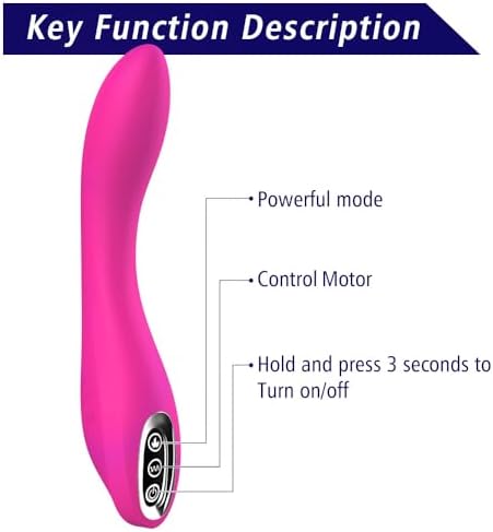 Handheld Electric Massager, 7 Modes Quiet & Powerful Deep Tissue Percussion Massage Tool for Back, Neck, Shoulder, Leg, Rechargeable Cordless Wand for Muscle Relaxation and Pain Relief AN1766