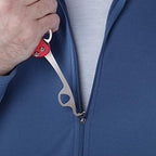 Vivi Zipper Pull and Button Hook Pocket Dresser and Dressing Aid for Assistance with Button Hooks, Zipper Pulls and Shoelaces