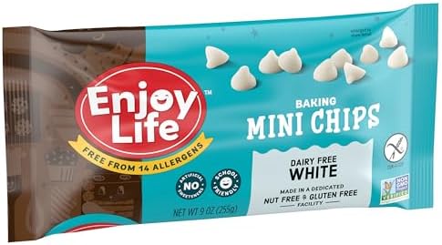 Enjoy Life Baking White Chocolate Mini Chips, 9oz Bag