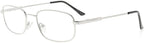 Eyekepper Mens Womens Reading Glasses Bendable Titanium Memory Readers