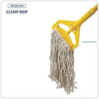 Boardwalk BWKCM02016S 4-Ply #16 Band Cotton Cut-End Mop Head - White (12/Carton)