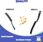 Barbaar 3PC Crevice Cleaning Brush Multi-Purpose Door and Window Track Deep Cleaning Brush Supplies, Bathroom Crevice Cleaning Brush, Clean Bathroom Kitchen Tile Stains