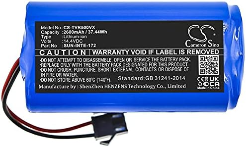14.4V High-Performance Replacement Battery for Onson J10C with /2600mAh